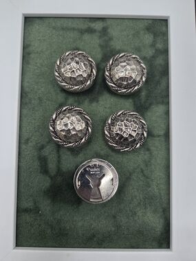 1338. Vintage NONY Button Covers